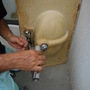 手洗器配管工事